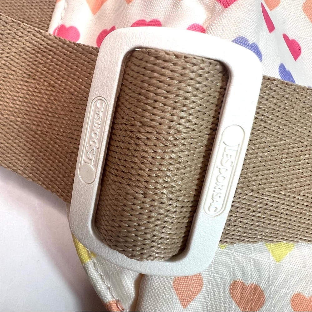 LeSportsac Rainbow Heart Belt Bag Fanny Pack - Picture 7 of 15